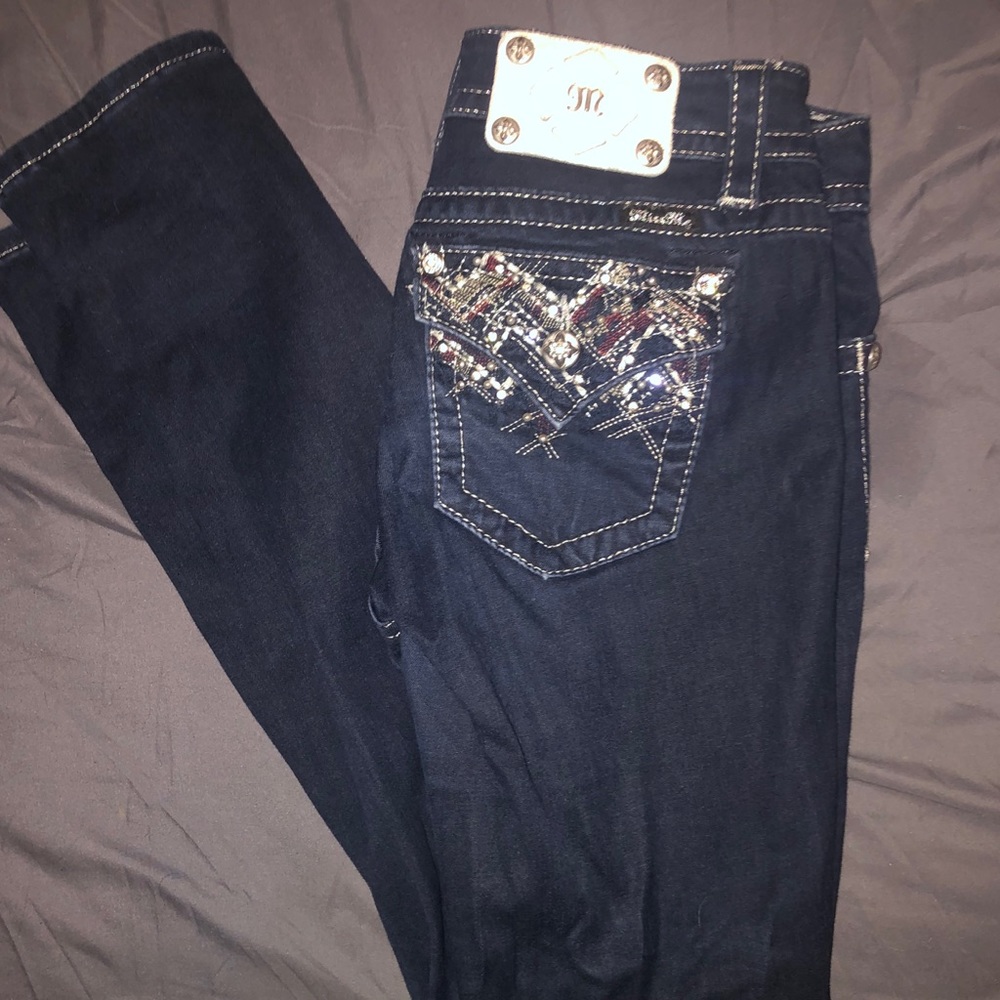 Buckle jeans. Miss Me